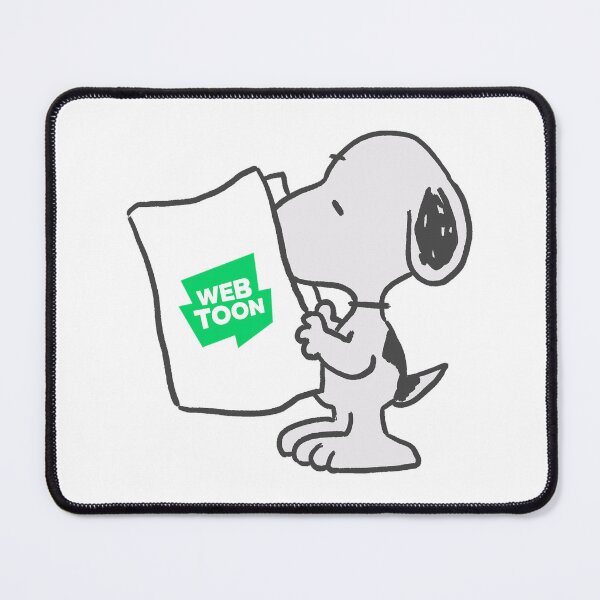 Artikelvorschau, Snoopy liest Webtoon entworfen und verkauft von liveawhimsylife.