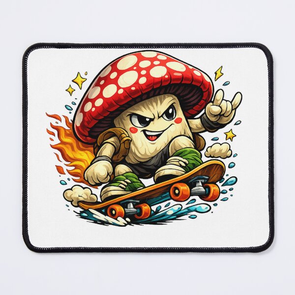Item preview, Skater Shroom designed and sold by CrumbyCrab62.