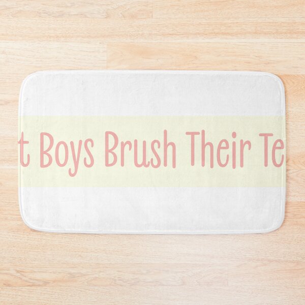 Item preview, Hot Boys Brush Their Teeth designed and sold by bouncing betty art.
