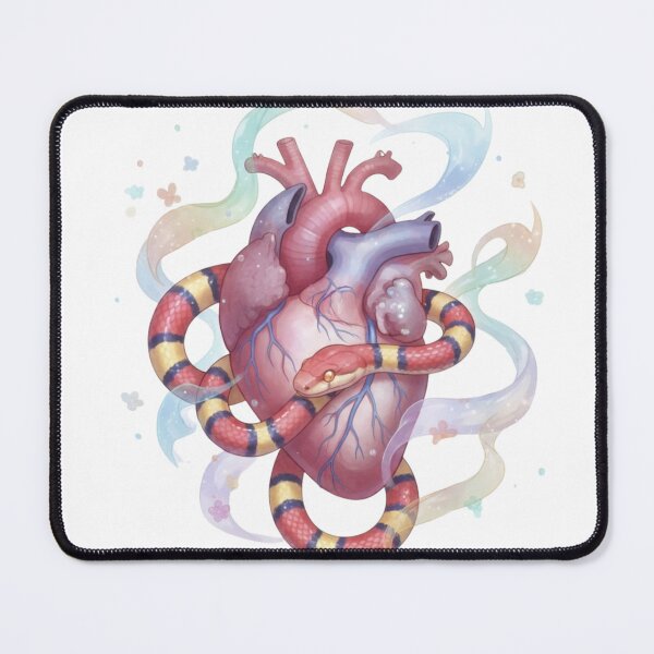 Item preview, Heart and Snake, Corazón y Serpiente, Cœur et Serpent, Cuore e Serpente, Herz  designed and sold by Edu-Mendonca.