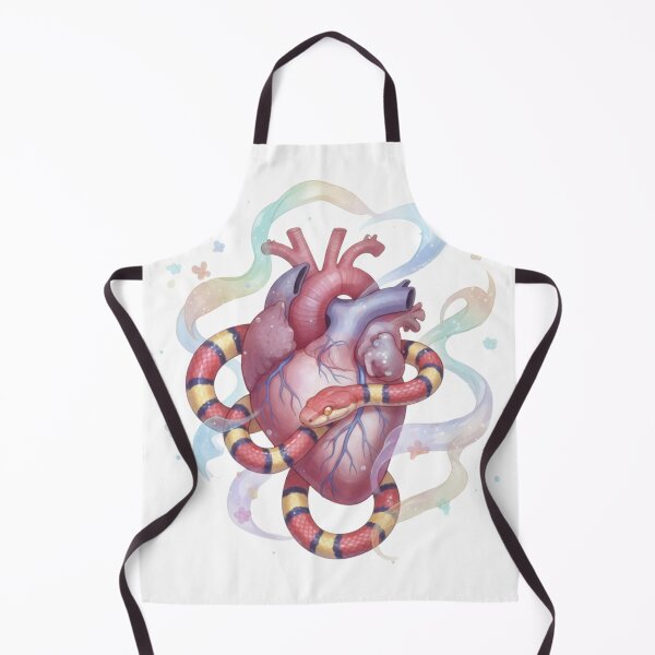 Item preview, Heart and Snake, Corazón y Serpiente, Cœur et Serpent, Cuore e Serpente, Herz designed and sold by Edu-Mendonca.