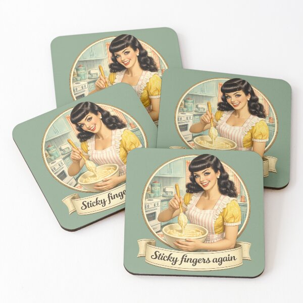 Item preview, Vintage lady baking designed and sold by BritishDelights.