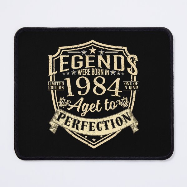 Item preview, Legends Were Born In 1984 Aged To Perfection Vintage Birthday Gift designed and sold by MixedVibes Co..
