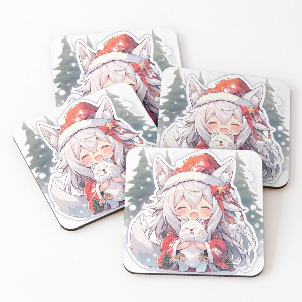 Artikelvorschau, Weihnachtsfuchsmädchen entworfen und verkauft von Solace Sparkles.