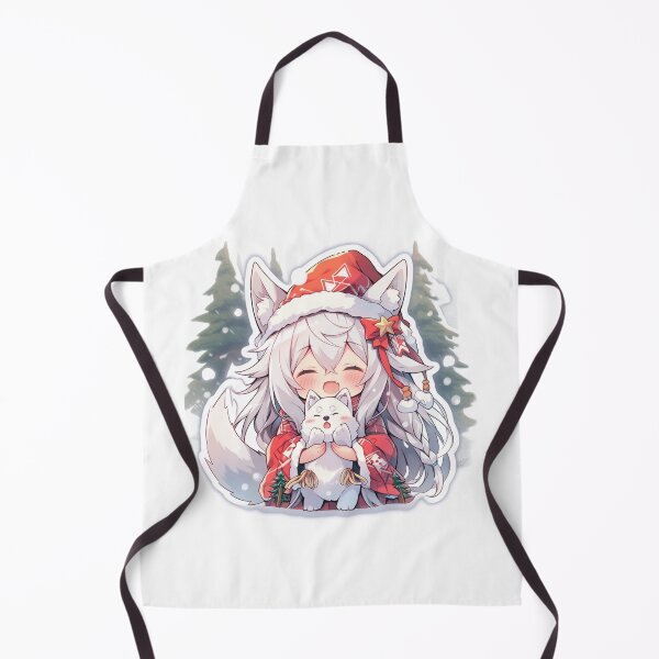 Artikelvorschau, Weihnachtsfuchsmädchen entworfen und verkauft von Solace Sparkles.
