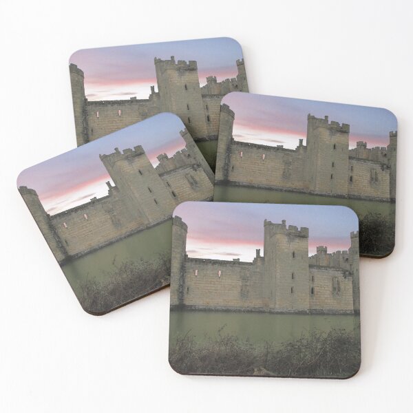 Item preview, Bodium Castle with Pink Sky designed and sold by Katy Fryd.