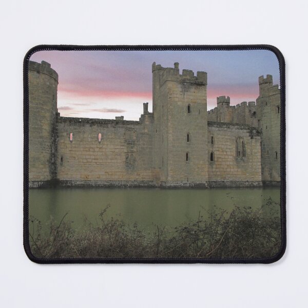 Item preview, Bodium Castle with Pink Sky designed and sold by Katy Fryd.