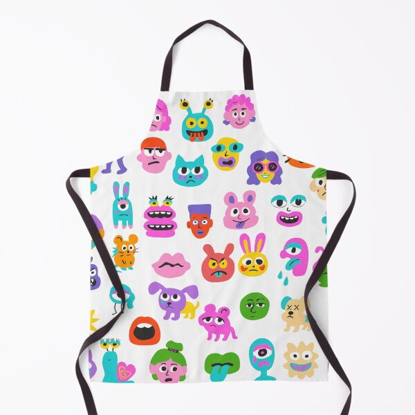 Item preview, Funny Colorful Monster Pattern and Quirky Characters designed and sold by KoDi91.