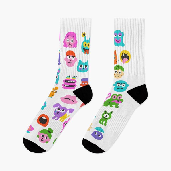 Item preview, Funny Colorful Monster Pattern and Quirky Characters designed and sold by KoDi91.