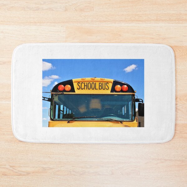 Item preview, School Bus With Red and Amber Lights designed and sold by WHBPhotoArt.