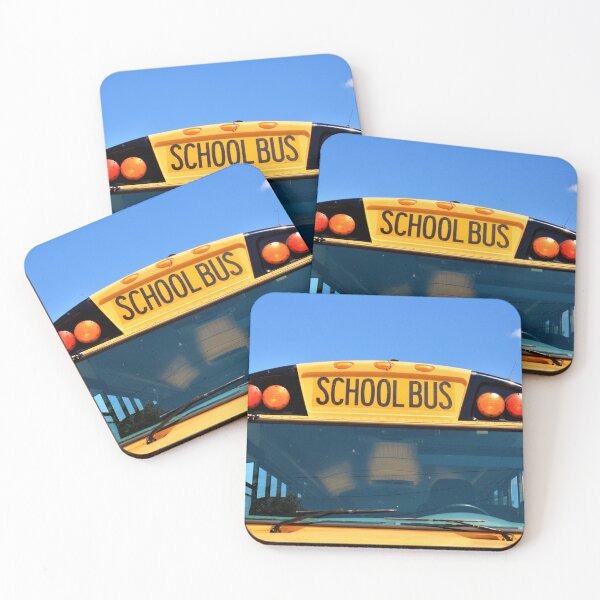 Item preview, School Bus With Red and Amber Lights designed and sold by WHBPhotoArt.