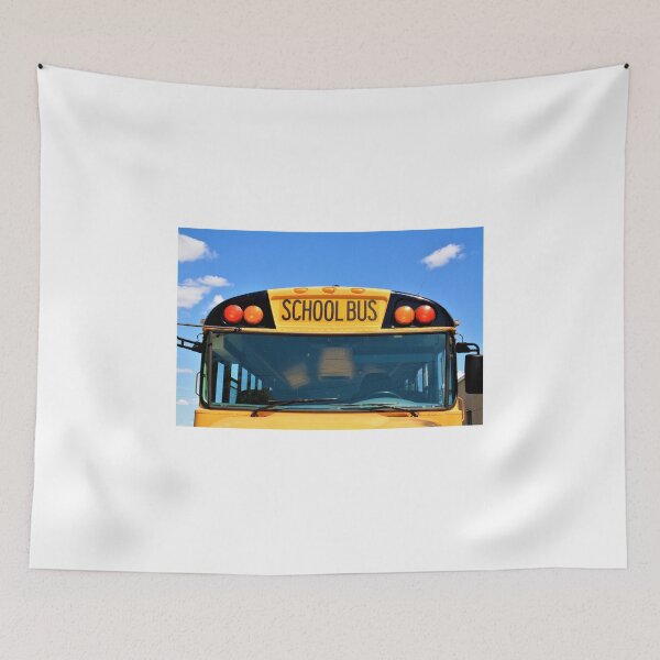 Item preview, School Bus With Red and Amber Lights designed and sold by WHBPhotoArt.
