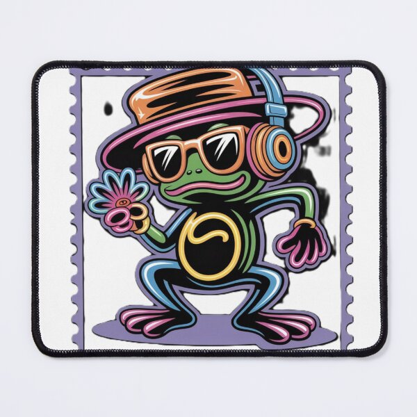 Item preview, Retro Neon Disco Frog designed and sold by KaphzeShop.