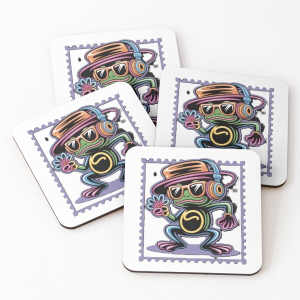 Item preview, Retro Neon Disco Frog designed and sold by KaphzeShop.