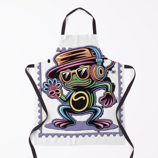 Item preview, Retro Neon Disco Frog designed and sold by KaphzeShop.