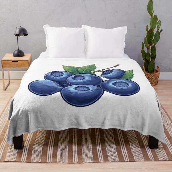 Item preview, Blueberry Illustration Fruit Design | Fresh Blueberries Graphic | Berry Lover Art designed and sold by Karolina’s Cozy Creations.