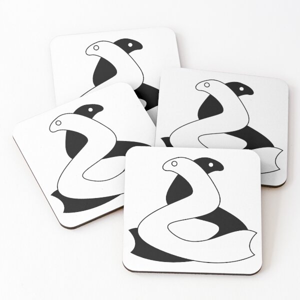 Item preview, Minimal Yin Yang Snake – Abstract Balance Serpent Line Art Design designed and sold by Ahmed-Fezo.