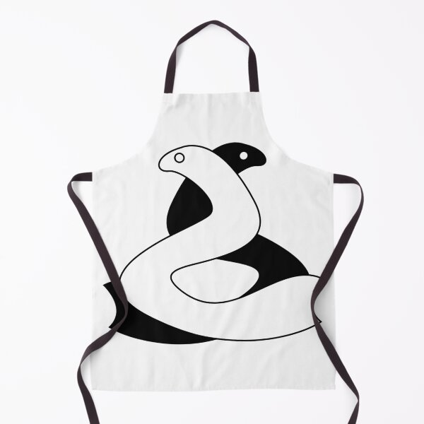 Item preview, Minimal Yin Yang Snake – Abstract Balance Serpent Line Art Design designed and sold by Ahmed-Fezo.
