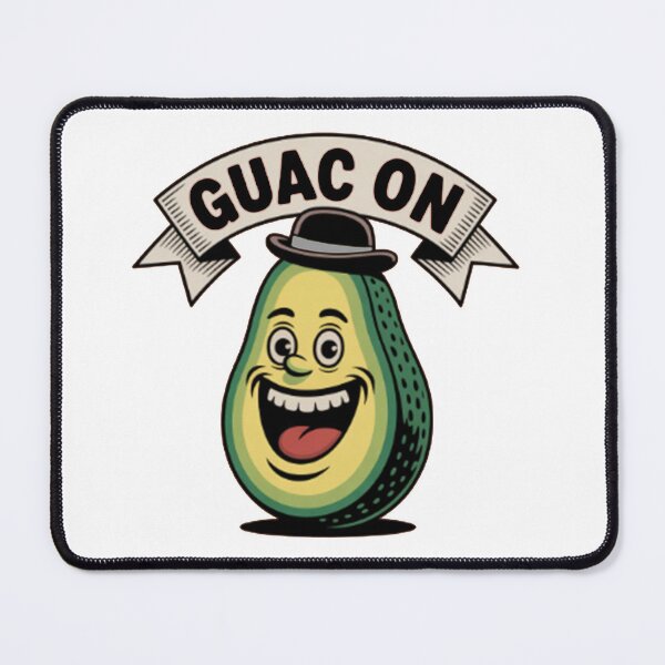 Item preview, Funny Smiling Avocado Toast Character Design designed and sold by The Curated Palett.