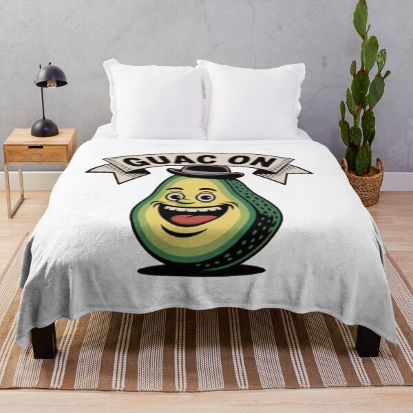 Item preview, Funny Smiling Avocado Toast Character Design designed and sold by The Curated Palett.