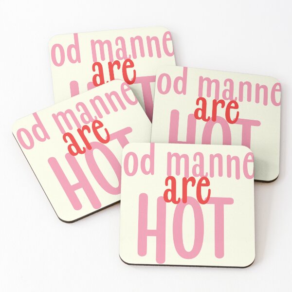 Item preview, Good Manners are HOT designed and sold by bouncing betty art.