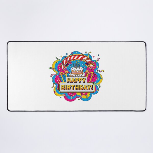 Item preview, HAPPY BIRTHDAY cake. designed and sold by Giulivo Store Graphic.