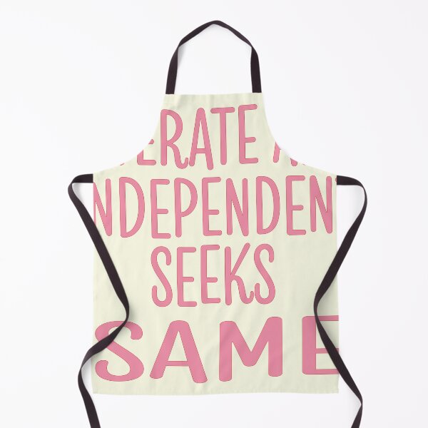 Item preview, Literate and Independent Seeks Same designed and sold by bouncing betty art.
