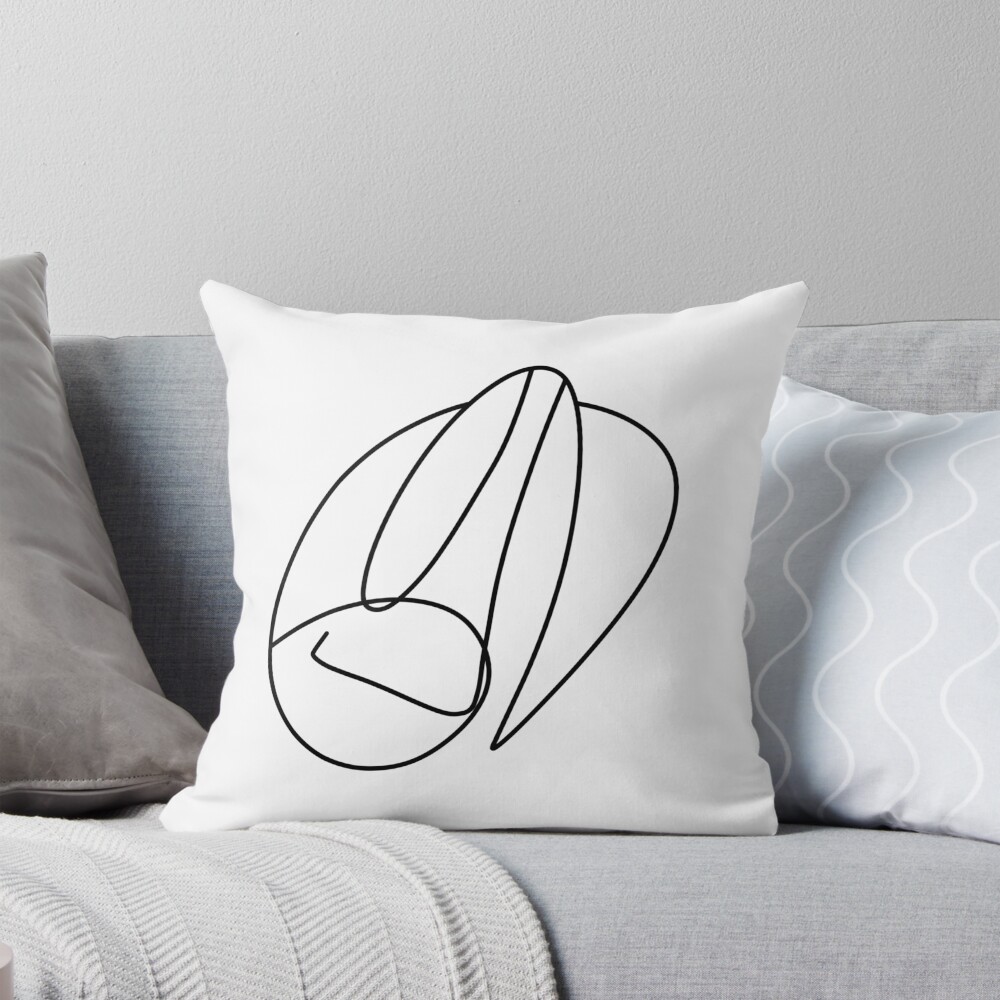 Item preview, Throw Pillow designed and sold by Designhand.