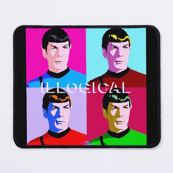 Item preview, Spock TOS illogical Pop Quad designed and sold by Lost Waters of Enceladus.