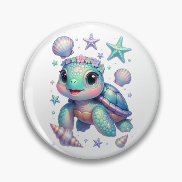 Item preview, Cute Baby Sea Turtle Crown designed and sold by CoquetteLunaCo.