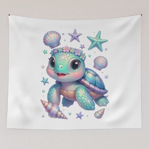 Item preview, Cute Baby Sea Turtle Crown designed and sold by CoquetteLunaCo.