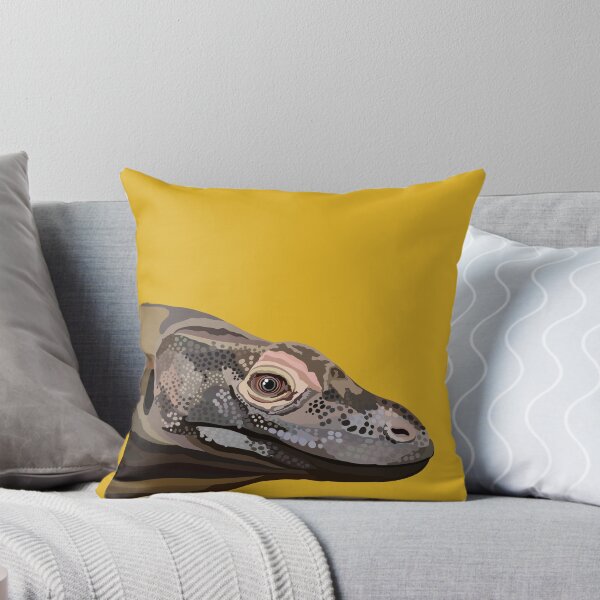Item preview, K is for Komodo Dragon,Komodo Dragon Design – Bold Reptile Art for Lizard Fans designed and sold by PrettylittlepastelUk.