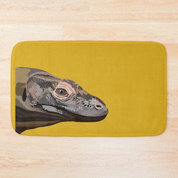 Item preview, K is for Komodo Dragon,Komodo Dragon Design – Bold Reptile Art for Lizard Fans designed and sold by PrettylittlepastelUk.