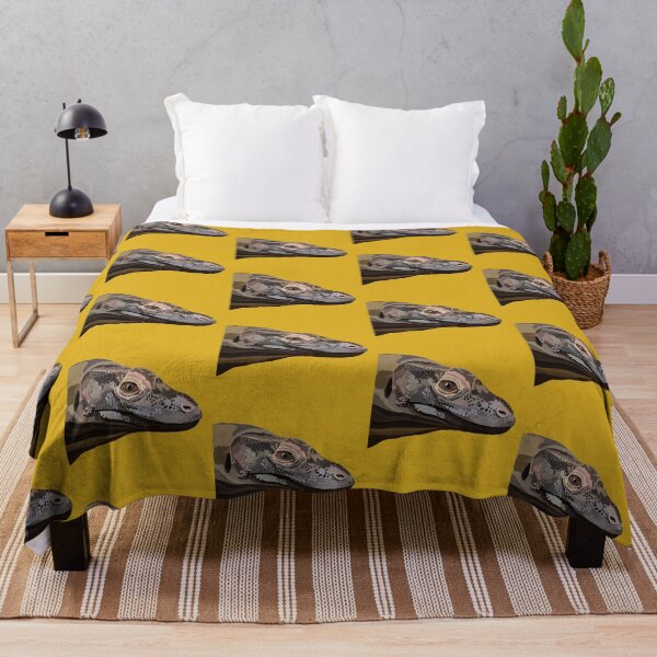 Item preview, K is for Komodo Dragon,Komodo Dragon Design – Bold Reptile Art for Lizard Fans designed and sold by PrettylittlepastelUk.