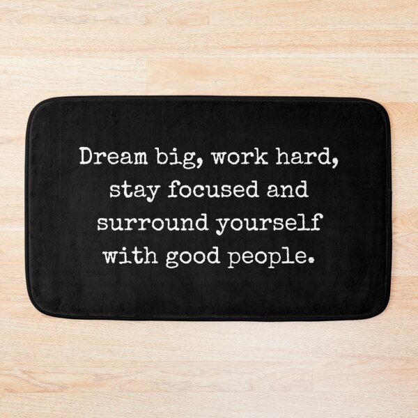 Item preview, Motivational Quote Design – Dream Big, Work Hard, Stay Focused   designed and sold by BoldTalk.