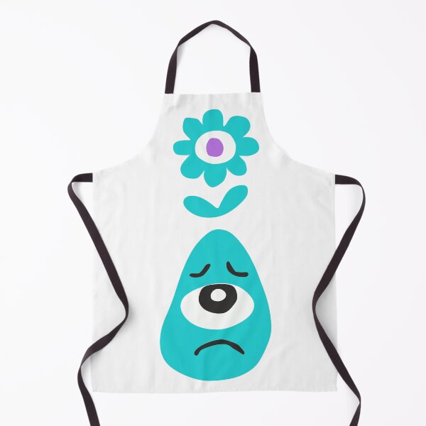 Item preview, Unhappy Teal Blue Monster with Flower Head designed and sold by KoDi91.
