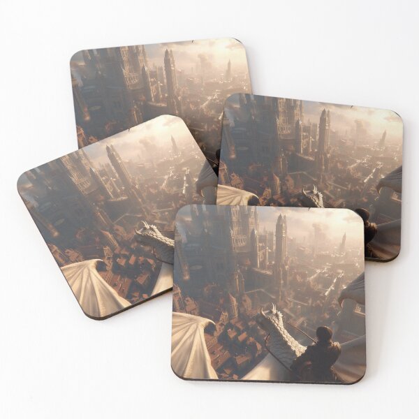 Item preview, Flight to the Citadel of Ashen Skies designed and sold by oanaunciuleanu.