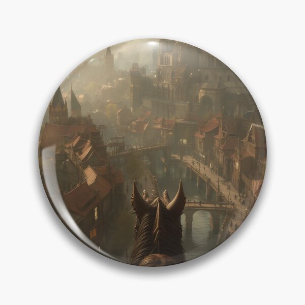 Item preview, Flight to the Citadel of Ashen Skies designed and sold by oanaunciuleanu.