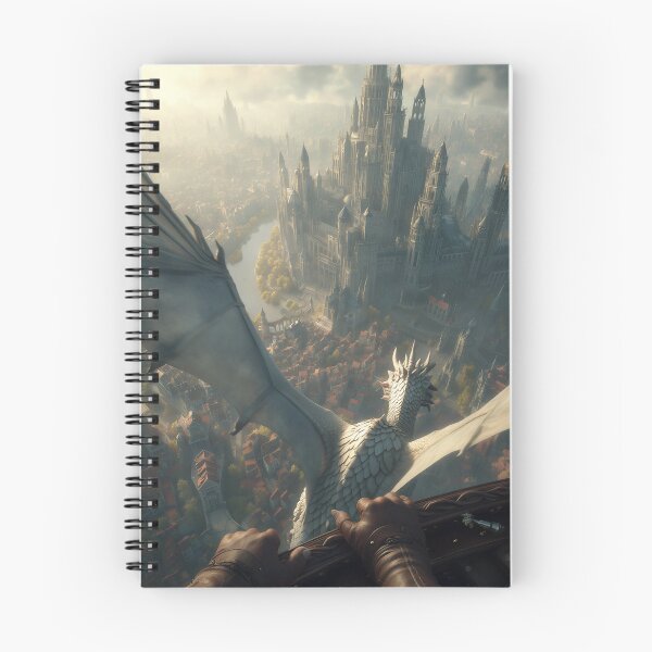 Item preview, Flight to the Citadel of Ashen Skies designed and sold by oanaunciuleanu.