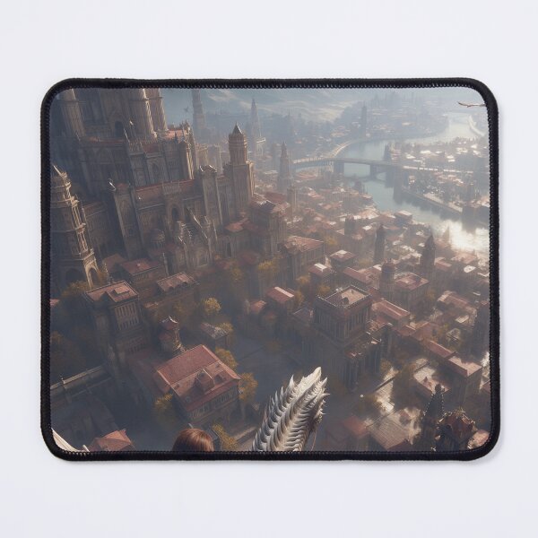 Item preview, Flight to the Citadel of Ashen Skies designed and sold by oanaunciuleanu.