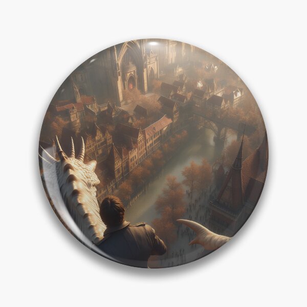 Item preview, Flight to the Citadel of Ashen Skies designed and sold by oanaunciuleanu.
