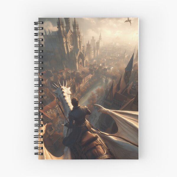 Item preview, Flight to the Citadel of Ashen Skies designed and sold by oanaunciuleanu.