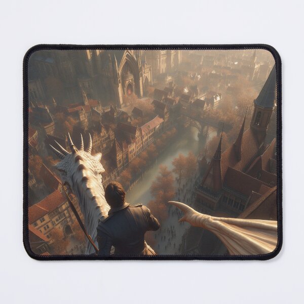 Item preview, Flight to the Citadel of Ashen Skies designed and sold by oanaunciuleanu.