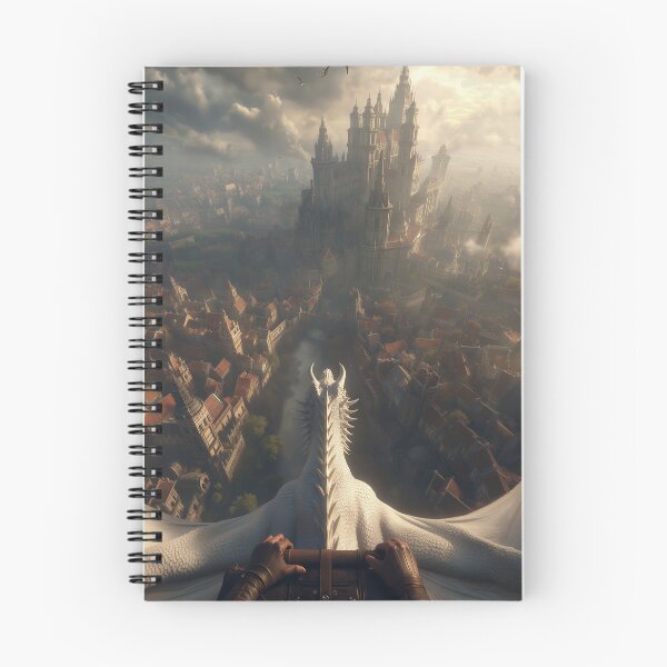 Item preview, Flight to the Citadel of Ashen Skies designed and sold by oanaunciuleanu.