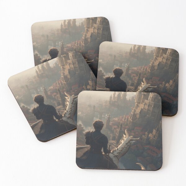 Item preview, Flight to the Citadel of Ashen Skies designed and sold by oanaunciuleanu.