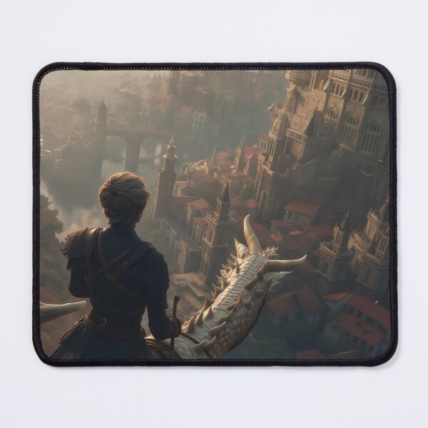 Item preview, Flight to the Citadel of Ashen Skies designed and sold by oanaunciuleanu.
