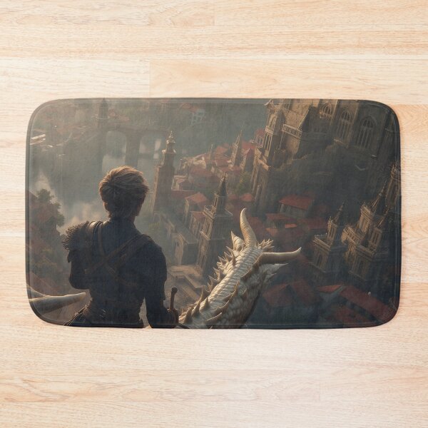Item preview, Flight to the Citadel of Ashen Skies designed and sold by oanaunciuleanu.