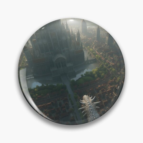 Item preview, Flight to the Citadel of Ashen Skies designed and sold by oanaunciuleanu.