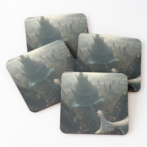 Item preview, Flight to the Citadel of Ashen Skies designed and sold by oanaunciuleanu.