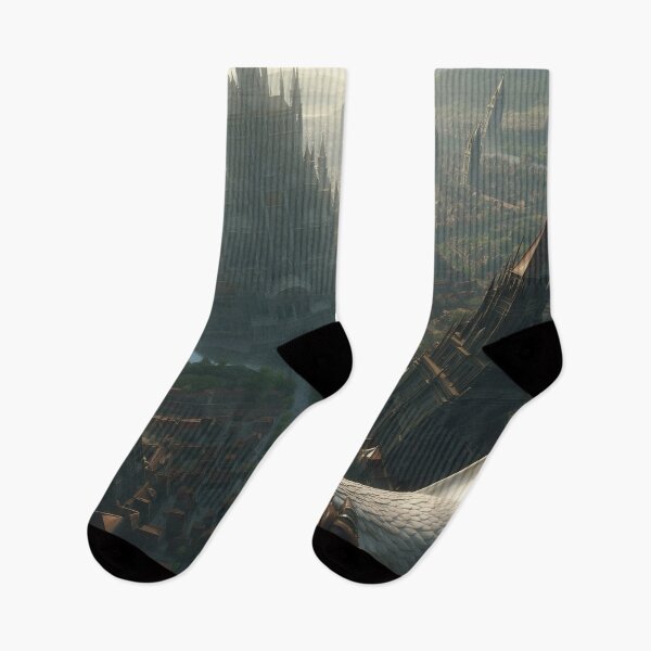 Item preview, Flight to the Citadel of Ashen Skies designed and sold by oanaunciuleanu.